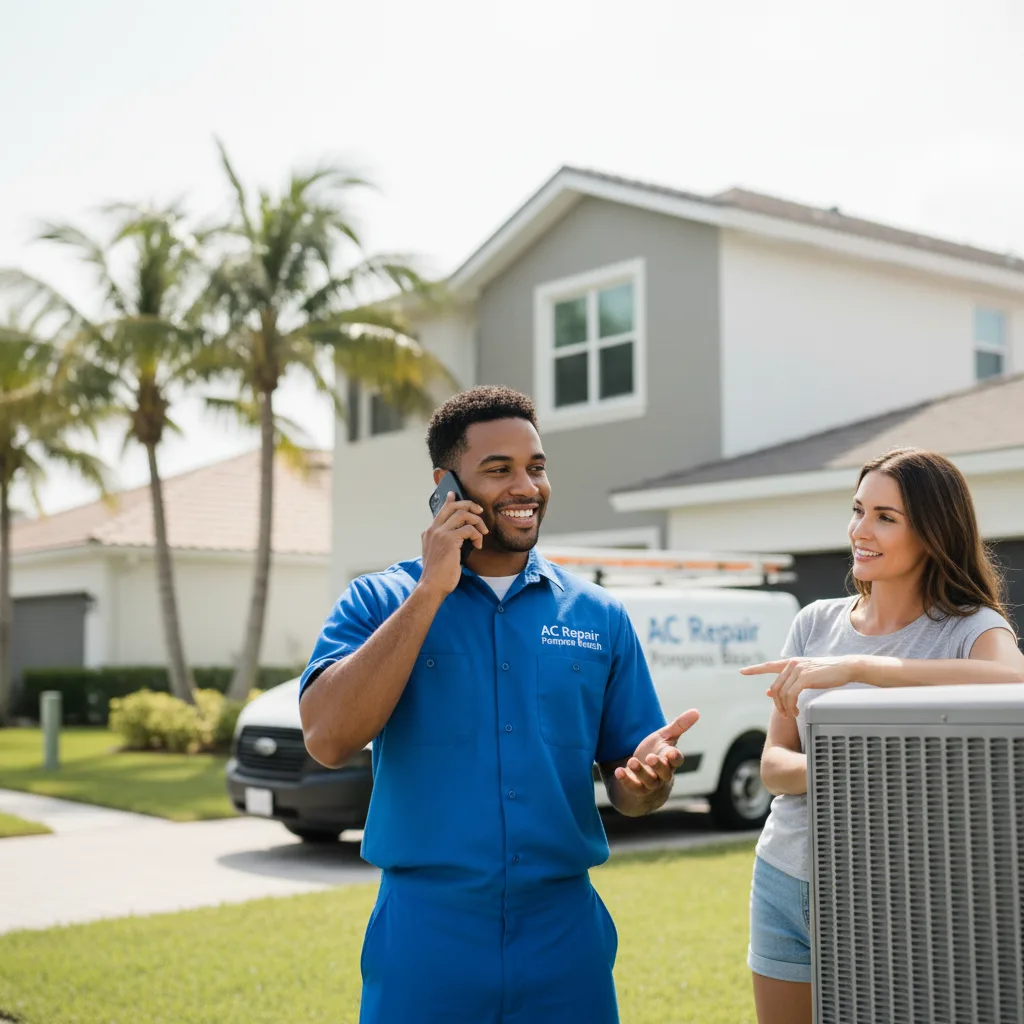 AC Repair Pompano Beach customer support in Trafalgar